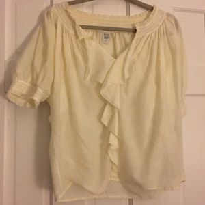 DVF Peasant Top Size 6